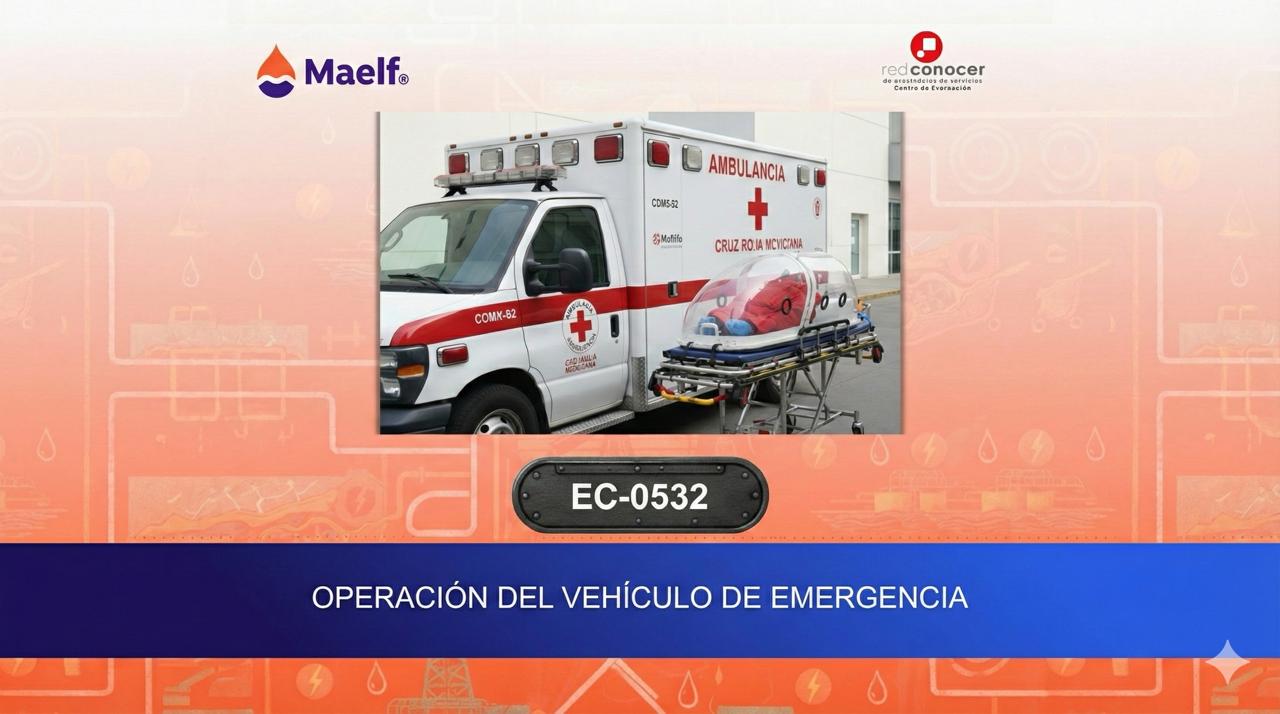 Operación del vehiculo de emergencia